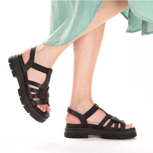 Rieker Sandal svart Sandaler Sandaletter Dam