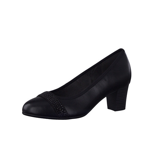 Jana pumps svart 55 mm