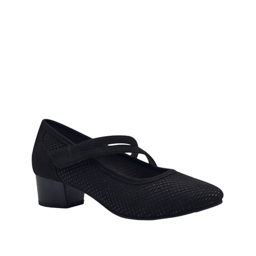 Jana Pumps med slejf svart