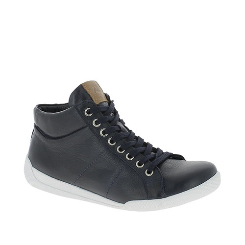 Charlotte känga navy/brandy