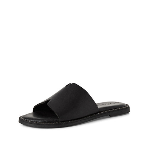 Tamaris Slip in-sandal svart