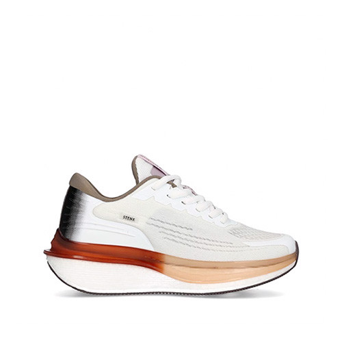 Stenk Alsen Sneaker vit/brun