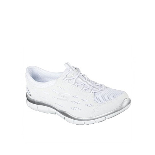 Skechers gratis going places white on sale