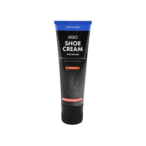 2GO Shoe Cream Tube Cognac