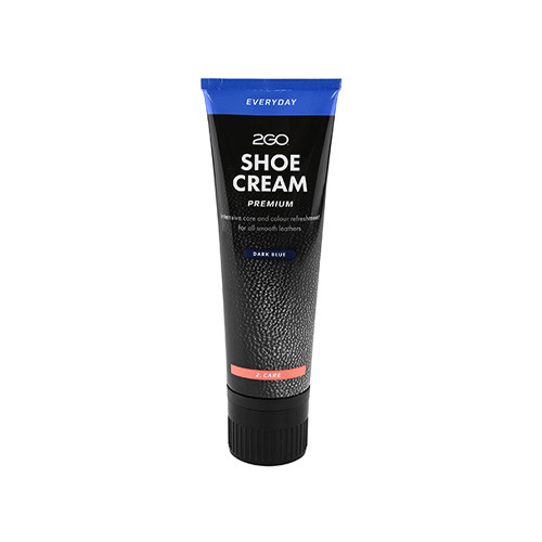 2GO Shoe Cream Tube Dark Blue