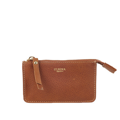 Ulrika Kortfodral cognac/guld