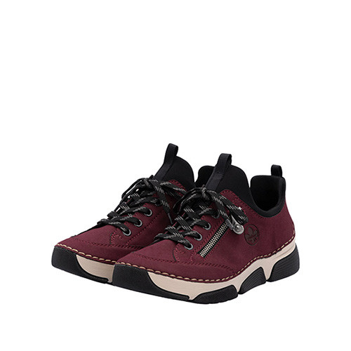 Rieker Slip on Sneaker bordo