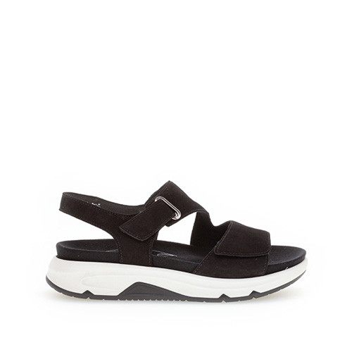 Gabor RollingSoft Sandal svart Biosandaler Biosandaler sportsand Unisex