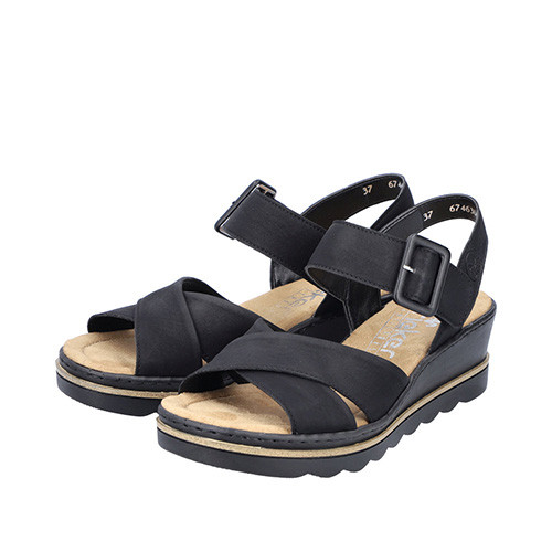 Rieker sandal svart Sandaler Sandaletter Dam
