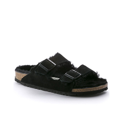 Birkenstock Shearling W svart