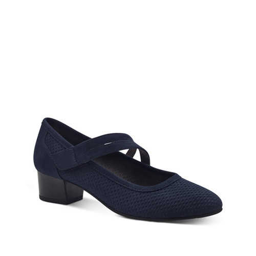 Jana Pumps med slejf ocean