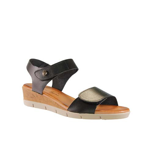 Rosa Negra sandal kilklack sv