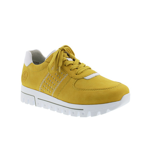 Rieker sneakers gul/vit
