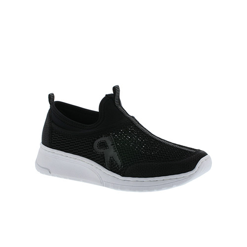 Rieker slip on svart