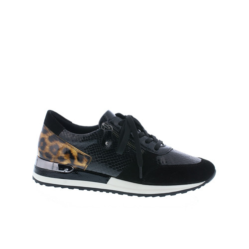 Remonte sneaker svart/leo
