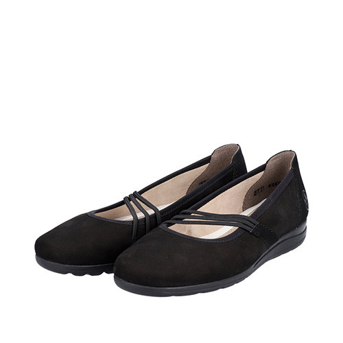 Rieker Ballerina svart