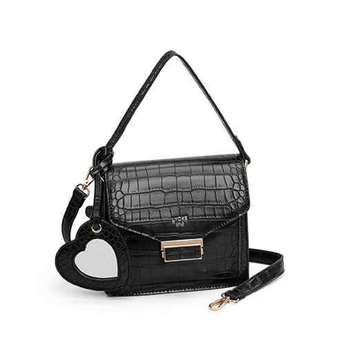 Lycke Flap bag Skjeberg svart