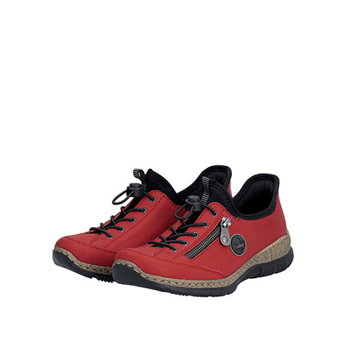 Rieker Ready2GO Sneaker röd