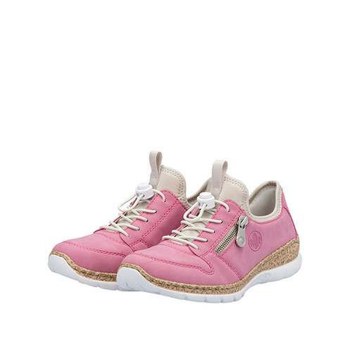 Rieker Slip on Sneaker cerise