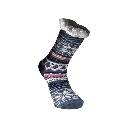 Cozy Socks 1-p blå/multi