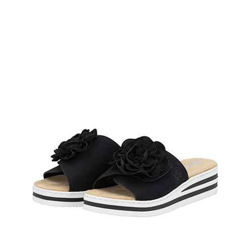 Rieker Kilsandalett svart