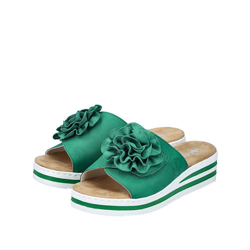 Rieker Kilsandalett grön
