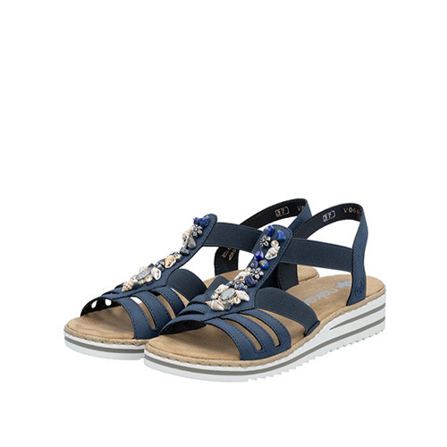Rieker Sandalett denim